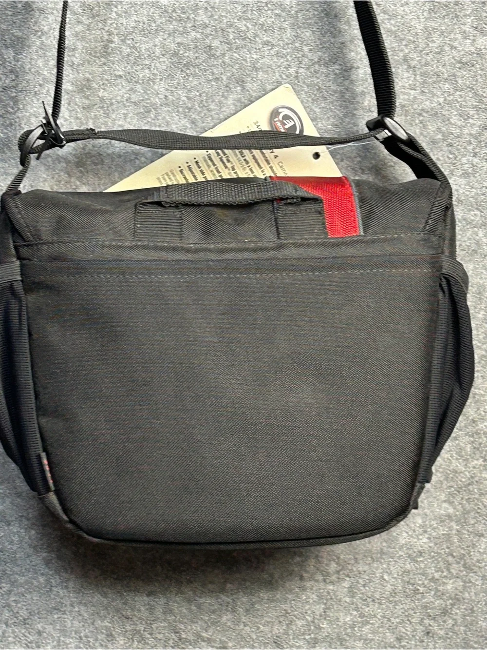 Tamrac Rally 4 Camera Shoulder Bag Black Red Padded Gear Case W/Dividers New